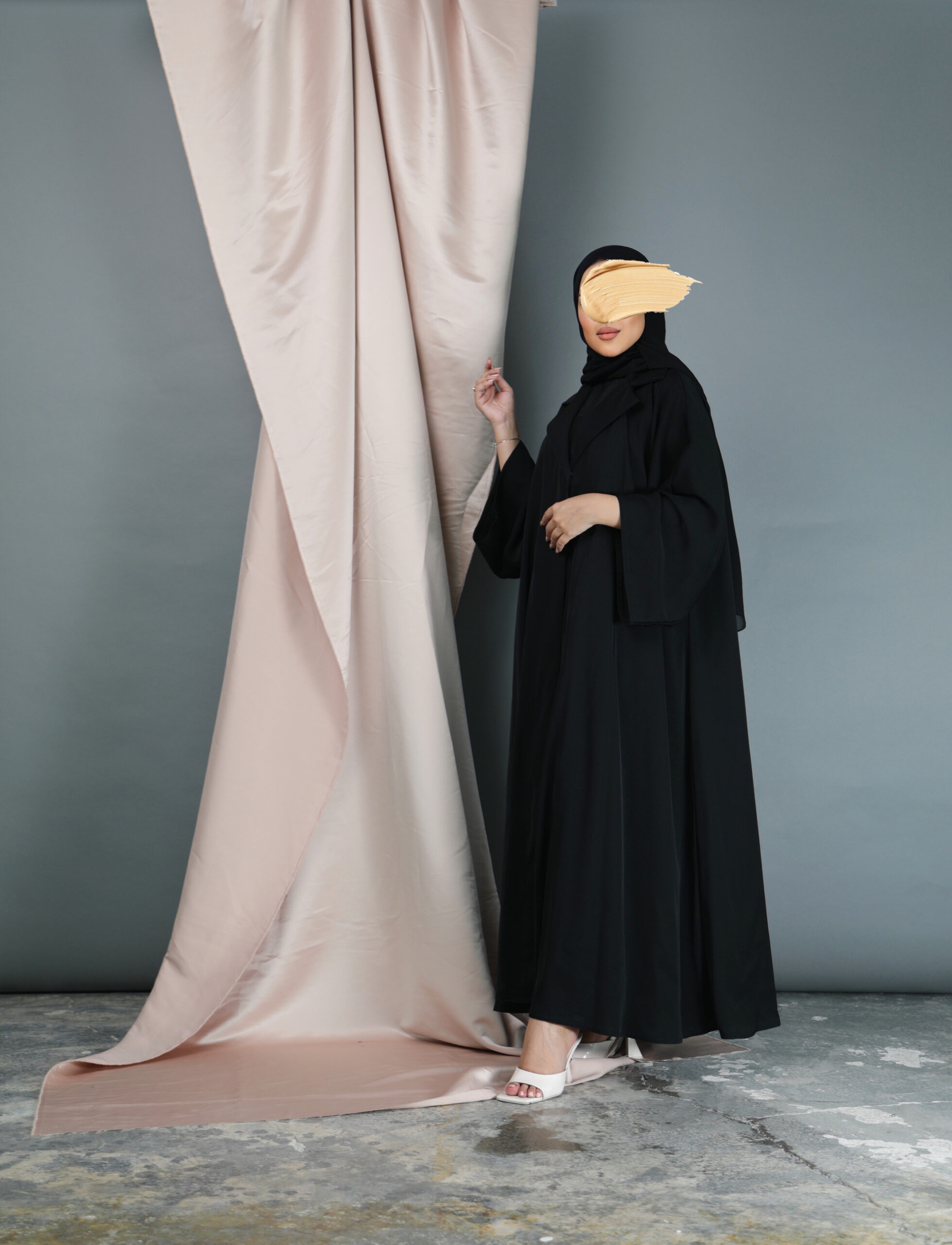 Plain Abaya OA1