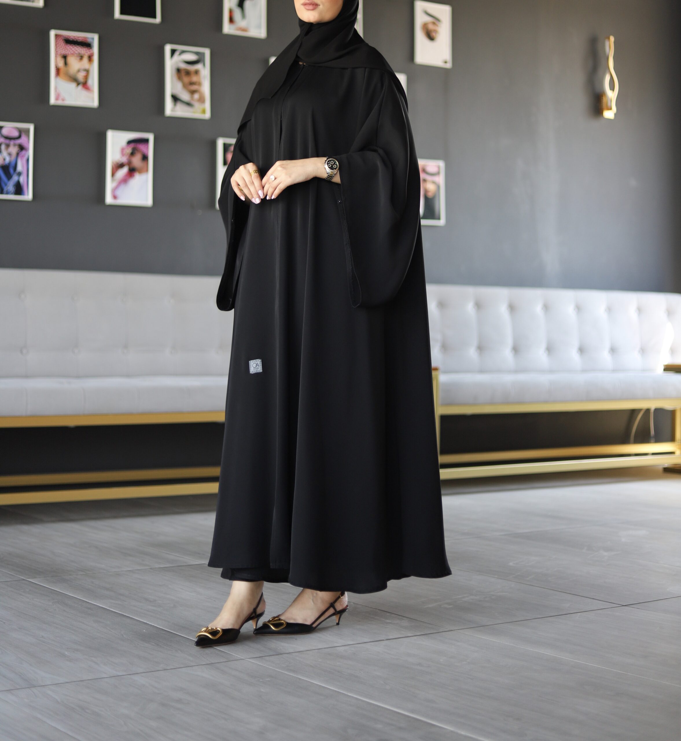 Plain Abaya OA8