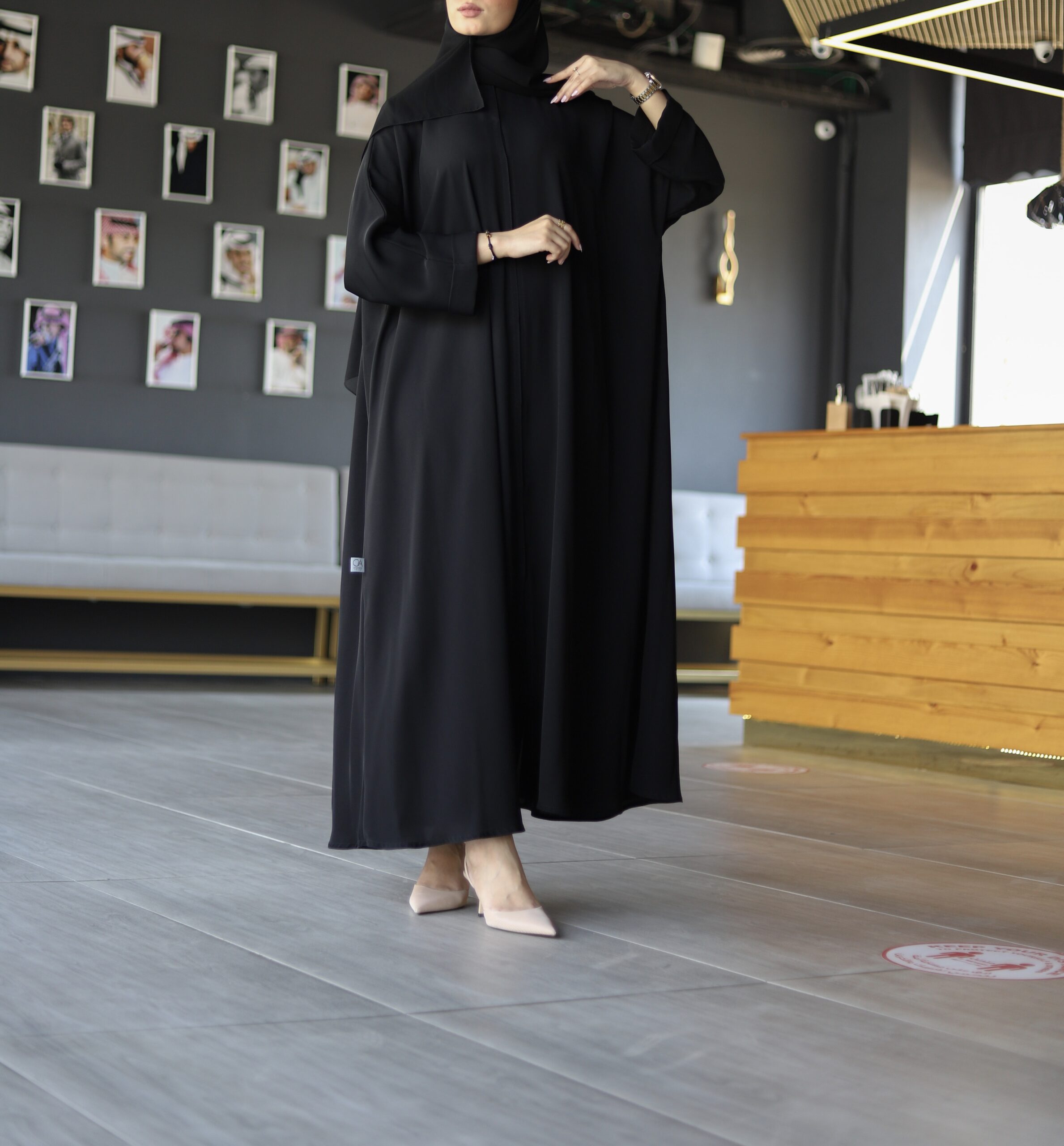 Plain Abaya OA9